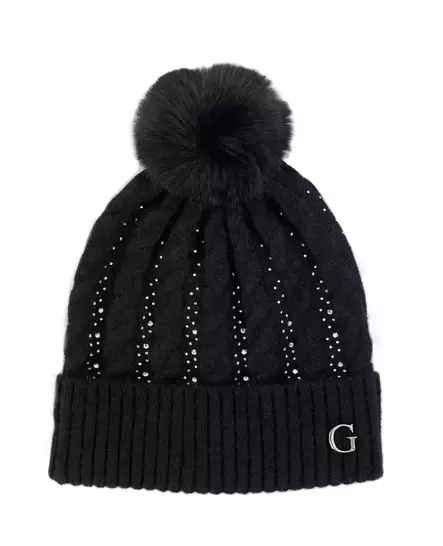 Guess Beanie AW5385POL01 BLA svart - Accessoarer för damer - 139653 - 1