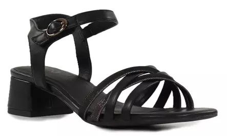 Jana Party Sandals 28279-46 svart/koppar - Sandaler för damer - 140913 - 1