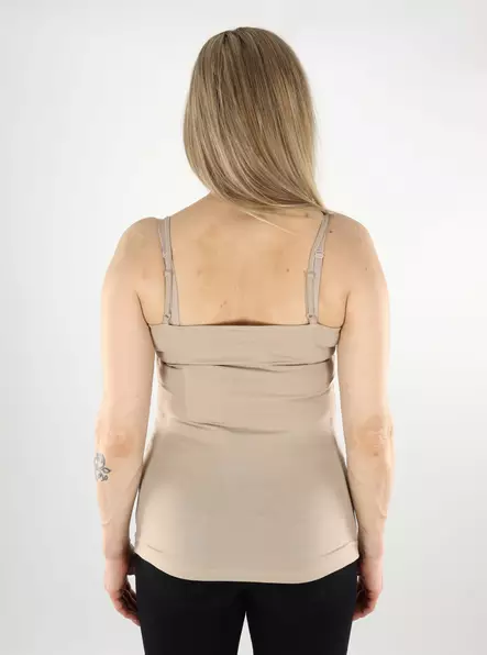 JDY axelbandslös topp för dam Singlet humus - Toppar för damer - 137913 - 2