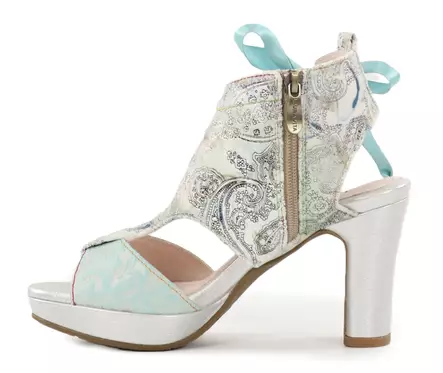 Laura Vita högklackade damsandaler Hicao 09 ciel - Sandaler för damer - 138253 - 2