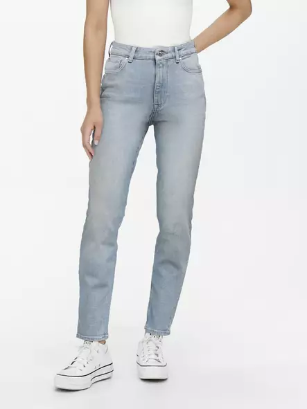 Only damjeans Stretch HW ljusblå denim - Jeans för damer - 130163 - 1