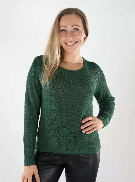 Only damtröja XO Pullover pineneedle - Stickat för damer - 139023 - 1