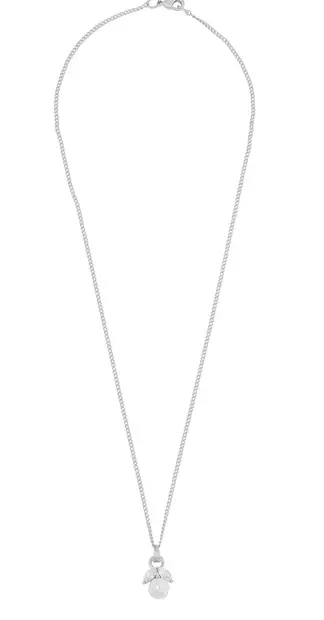 Snö of Sweden Halsband Eira pärla silver/vit - Resväskor - 140023 - 2