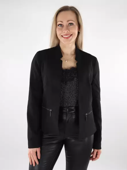 Vero Moda blazer dam Blixtlås svart - Kavajer för damer - 137493 - 1