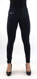 Freddy byxor Mid Waist Skinny Vikbar svart - Byxor för damer - 134123 - 1