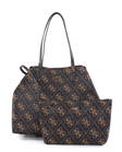 Guess Vikky Tote bag brun logotyp - Handväskor - 134633 - 1