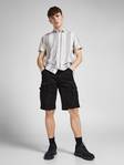 Jack&Jones Shorts Dex Cargo svart - Shorts och capribyxor för herrar - 133193 - 2