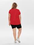 Only Carmakoma Shorts Time life svart - Shorts och capribyxor för damer - 128243 - 2