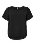 Only Carmakoma Plus size dam t-shirt Vica Svart - T-shirts för damer - 126633 - 4