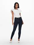 Only dam jeans Wauw Lite mid skinny fit mörkblå - Jeans för damer - 129143 - 2