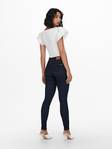 Only dam jeans Wauw Lite mid skinny fit mörkblå - Jeans för damer - 129143 - 4