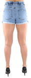 Only Jeansshorts Cuba paperbag, blå - Shorts och capribyxor för damer - 131093 - 2