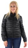 Only dam kort Lättviktsjacka Tahoe hood svart - Lättviktsjackor för damer - 131683 - 1