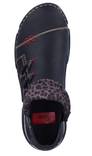 Rieker ankelboots för dam 45983-00 svart/multi - Rieker ankelboots - 132103 - 3