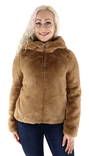 Vero Moda Jacka Thea hoody short brun - Lätta jackor för damer - 127683 - 1