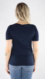 Vero Moda dam T-shirt Panda modal navyblazer - T-shirts för damer - 130573 - 2
