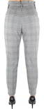 Vero Moda rutiga dam byxor Eva loose grå/vit - Byxor för damer - 123863 - 2