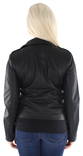 Vila dam konstläder jacka Cara coated svart - Skinnjackor och PU-jackor för damer - 126783 - 2