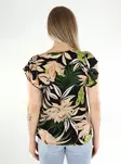 JDY damtopp Bree Life svart/multi trop - Toppar för damer - 136333 - 2