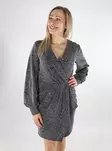 Vila klänning Glitter svart/silver lur - Klänningar och tunikor - 137393 - 1