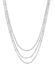 Snö of Sweden Halsband Jen tofs silver - Halsband - 137863 - 2