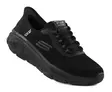 Skechers sneakers med breda längder för män 232446/BBK D'LUX WALKER 2.0 - REZINATE svart - Sneakers för herrar - 138443 - 1