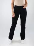 Vero Moda damjeans med raka ben VMFLASH MR svart - Jeans för damer - 138993 - 1