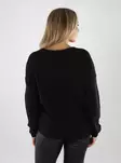 JDY damtröja JDYNEW Pullover svart - Stickat för damer - 139073 - 2