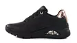 Skechers damsneakers 177767/BBK UNO ICON - IDOLIZED AIR svart - Skechers sneakers - 139163 - 3