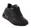 Skechers damsneakers 177767/BBK UNO ICON - IDOLIZED AIR svart - Skechers sneakers - 139163 - 1