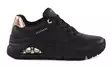Skechers damsneakers 177767/BBK UNO ICON - IDOLIZED AIR svart - Skechers sneakers - 139163 - 2