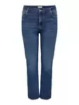 Only Carmakoma Jeans Cruz hw mellanblå - Jeans för damer - 141353 - 3