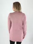 Vila kofta VIRIL OPEN L/S KNIT CARDIGAN nostalgia rose - Stickat för damer - 141433 - 2