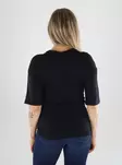 Aware by Vero Moda T-shirt AWNAVARO 2/4 O-NECK TOPP svart - T-shirts för damer - 141323 - 2