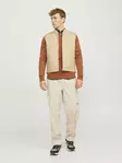Jack&Jones herrtröja Eemil Mocha bisque - Stickat för herrar - 137273 - 3