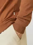 Jack&Jones herrtröja Eemil Mocha bisque - Stickat för herrar - 137273 - 5