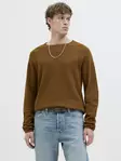 Jack&Jones herrtröja i bomull JJEHILL KNIT monks robe - Stickat för herrar - 139463 - 1