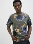 Jack&Jones T-shirt herr Hawaii castlerock - T-shirts för herrar - 138483 - 1