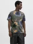 Jack&Jones T-shirt herr Hawaii castlerock - T-shirts för herrar - 138483 - 2
