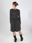 JDY stretchklänning svart/ditzy flow - Klänningar och tunikor - 140093 - 2