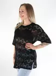 JDY lång t-shirt dam Lång svart - T-shirts för damer - 136343 - 1