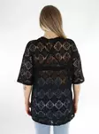 JDY lång t-shirt dam Lång svart - T-shirts för damer - 136343 - 2