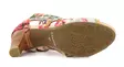 Laura Vita högklackade damsandaler Albane 0482 rouge - Sandaler för damer - 138243 - 4