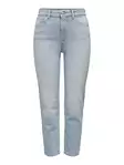Only damjeans Stretch HW ljusblå denim - Jeans för damer - 130163 - 4