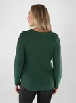 Only damtröja XO Pullover pineneedle - Stickat för damer - 139023 - 2