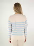 Only randig damtröja Raglanbjörk/mjuk kam - Stickat för damer - 137623 - 2
