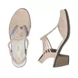 Rieker pumps / sandaler 40901-31 rosa - Klackskor och pumps - 138003 - 4