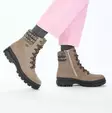 Rieker damstövletter med vändbara nitar X8233-64 beige - Rieker ankelboots - 139333 - 6
