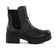 Rieker damstövletter med tjock sula 74562-00 svart - Rieker ankelboots - 139423 - 1