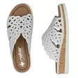Rieker damflip-flops V4189-80 vit - Rieker mulor - 140663 - 3
